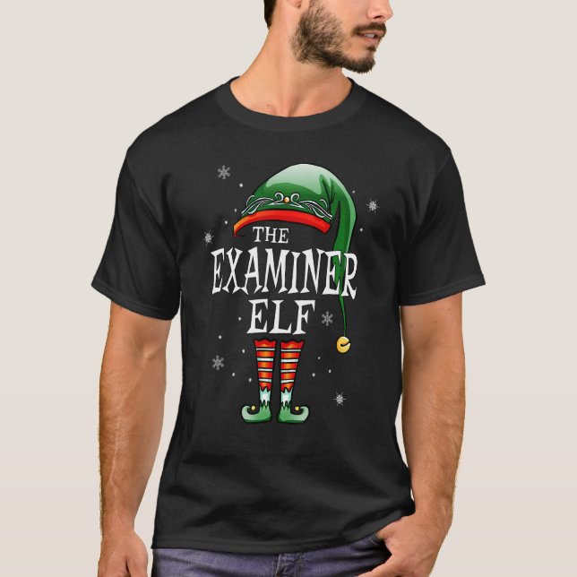 Camiseta Familia Que Coincide Con Los Navidades Del Elf Exa (Anverso)