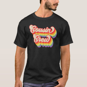 Camiseta Familia Rainbow de equipo de primos LGBTQ Orgullo