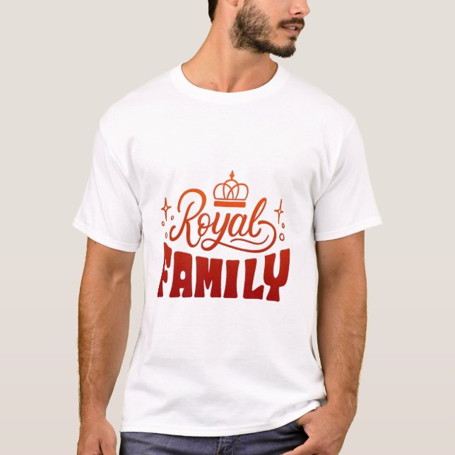 Camiseta familia real (Anverso)