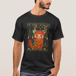 Camiseta Familia Red Panda Lover que coincide con Panda Roj