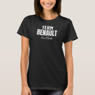 Camiseta Familia Renault Orgullo de miembro de equipo coinc