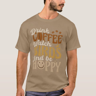 Camiseta Familia Retro Coffee and Bird Waters