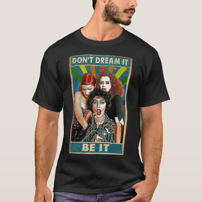 Camiseta familia retro de Rocky Horror (Anverso)