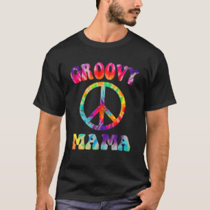 Camiseta Familia Retro Groovy Mama Primer Fiesta De Cumplea