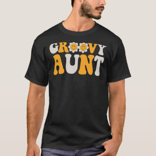 Camiseta Familia Retro Groovy Tía Matanza Primera Cumpleaño