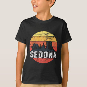 Camiseta Familia Retro Sedona Arizona vacaciones Red Rocks 