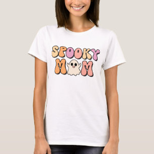 Camiseta Familia Retro Spooky Mom