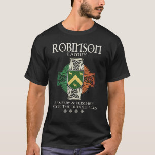 Camiseta Familia Robinson brazo Irlanda Cruz Celta Irlandes