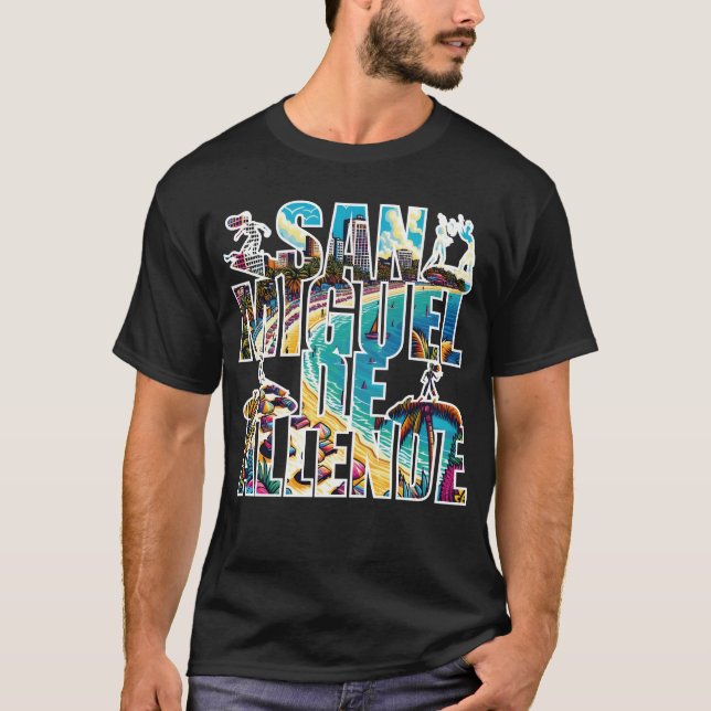 Camiseta Familia San Miguel de Allende Beach Matching (Anverso)