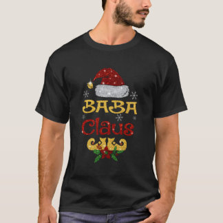 Camiseta Familia Santa Baba Claus Coincidiendo Pajamas Para