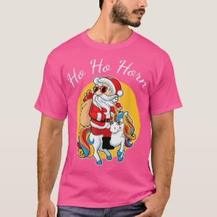 Camiseta Familia Santa Claus Unicorn
