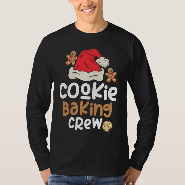 Camiseta Familia Santa de Navidades de Cookie Baking (Anverso)