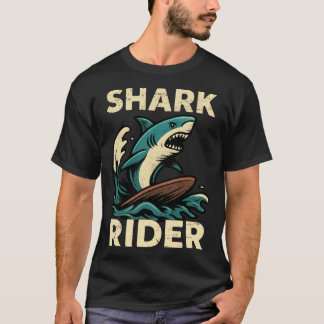 Camiseta familia Shark Rider Surfing Vibe