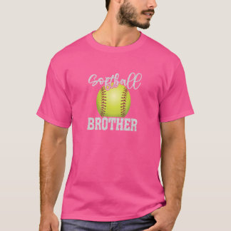 Camiseta Familia Softball Brother Vintage