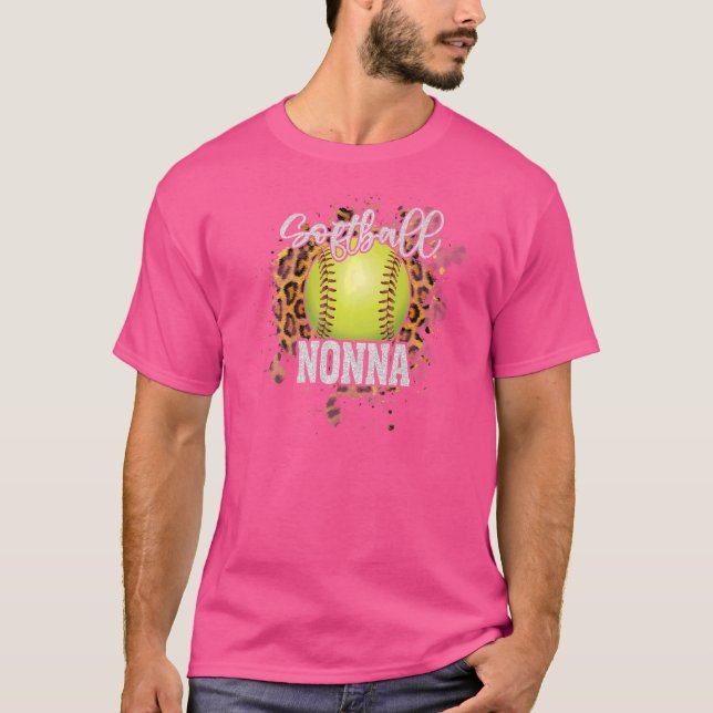 Camiseta Familia Softball Nonna Vintage (Anverso)