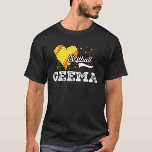 Camiseta Familia Softball Palyer Geema Softball Mother Gran