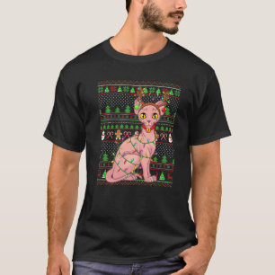 Camiseta Familia Sphynx Cat Lover con Sfinx Fea Sphynx Cat