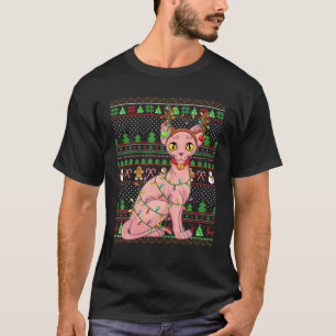 Camiseta Familia Sphynx Cat Lover con Sfinx Fea Sphynx Cat