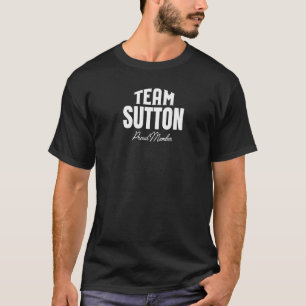Camiseta Familia Sutton de miembro orgulloso del equipo coi