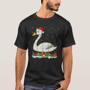 Camiseta Familia Swan Lover coincidiendo con Santa Hat Swan