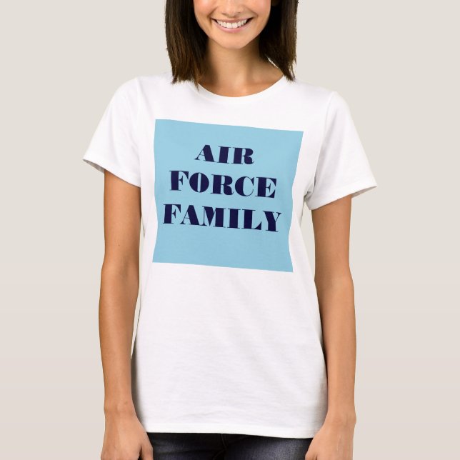 Camiseta Familia T-Shirt Air Force (Anverso)