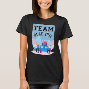 Camiseta Familia Team Road Trip Mamá Papá Hermana