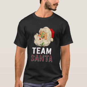 Camiseta Familia Team Santa Navidades coincidiendo con Paja