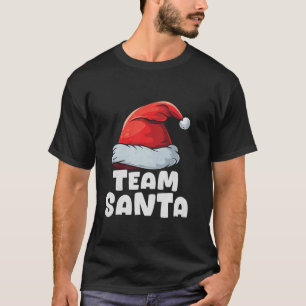 Camiseta Familia Team Santa Navidades coincidiendo con Paja