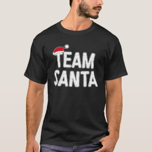 Camiseta Familia Team Santa Navidades coincidiendo con Paja