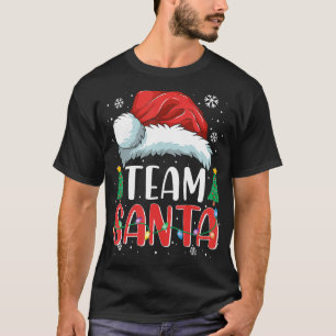 Camiseta Familia Team Santa Navidades coincidiendo con Paja