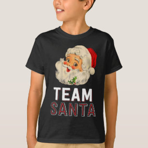 Camiseta Familia Team Santa Navidades coincidiendo con Paja