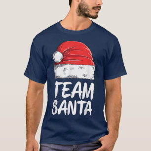 Camiseta Familia Team Santa Navidades coincidiendo con Paja