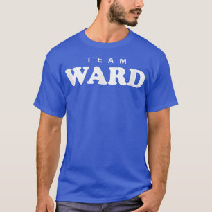 Camiseta Familia Team Ward Personalizada Surname Bride Groo