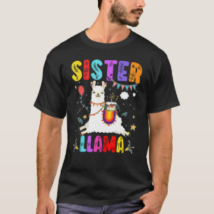 Camiseta Familia Temática B De La Llama De La Hermana
