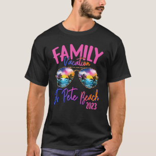 Camiseta Familia Temática de gafas de sol de St Pete Beach