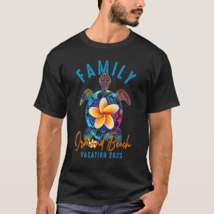 Camiseta Familia Temática Ormond Beach 2023 Tie Dye Sea Tur