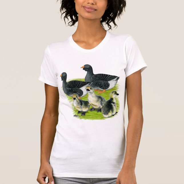 Camiseta Familia Toulouse Goose (Anverso)
