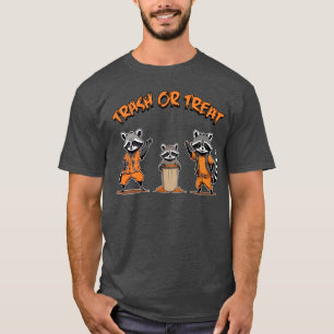 Camiseta Familia Trash Panda - Basura o tratamiento Hallowe