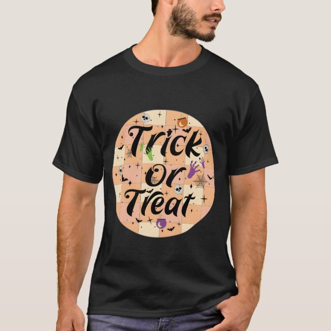 Camiseta Familia TrickOrTreat Halloween (Anverso)