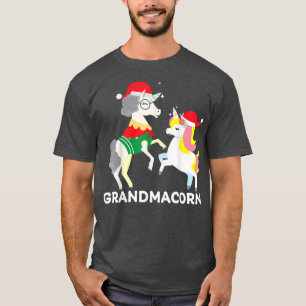 Camiseta Familia unifamiliar de unicornio de abuelo Pajama 