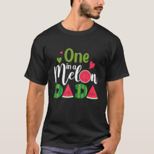 Camiseta Familia Uno En Una Fiesta De Cumpleaños De Melón D