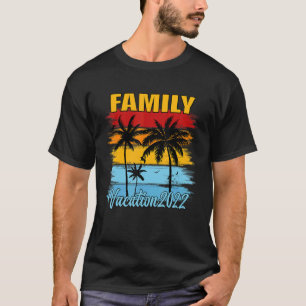 Camiseta Familia Vacaciones 2022 Beach Tropical Matching Gr