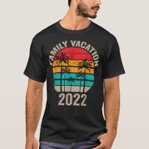 Camiseta Familia Vacaciones 2022 Beach Tropical Matching Gr