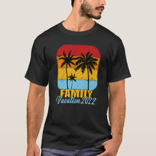 Camiseta Familia Vacaciones 2022 Beach Tropical Matching Gr