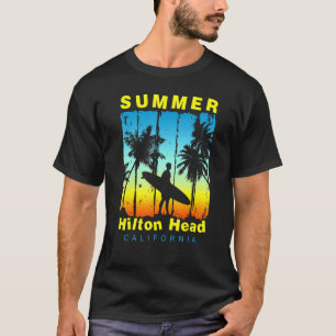 Camiseta Familia Vacaciones California Hilton Head Sunset B
