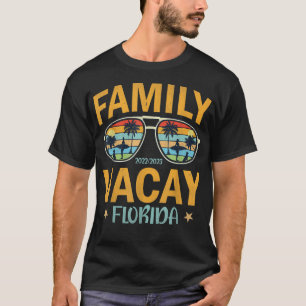 Camiseta Familia Vacay 2022 Florida Sunset Beach Gro