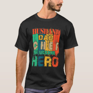 Camiseta Familia Vintage Retro Husband Dad Chef Hero Mateo