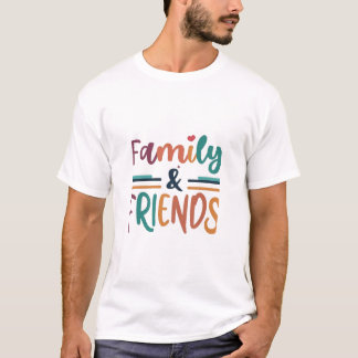 Camiseta Familia y amigos