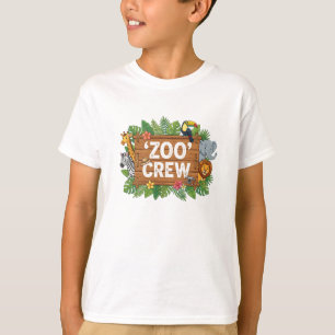 Camiseta Familia Zoo Crew Combinación, Mamá Hermano