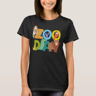 Camiseta Familia Zoo Day, primera brigada Safari de Zoo Fie